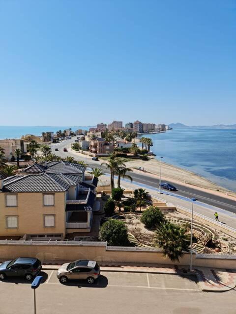 La Manga Blue With Pool And Seaview Apartment Murcia Luaran gambar