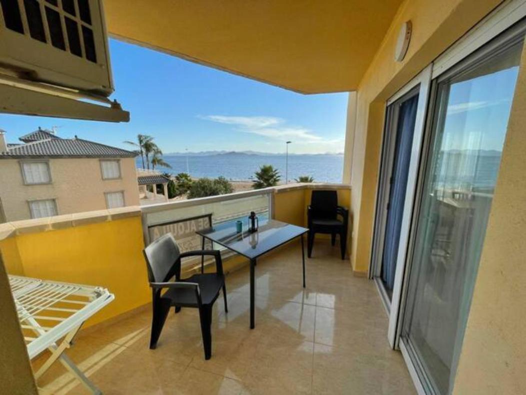 La Manga Blue With Pool And Seaview Apartment Murcia Luaran gambar
