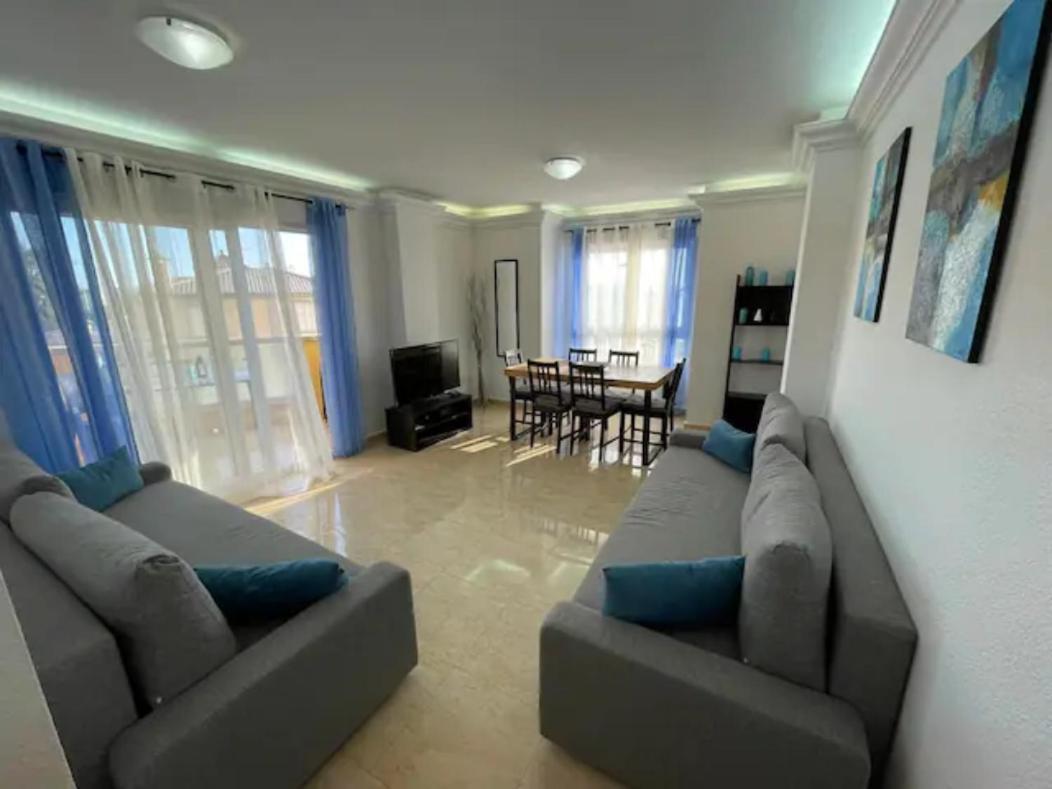 La Manga Blue With Pool And Seaview Apartment Murcia Luaran gambar