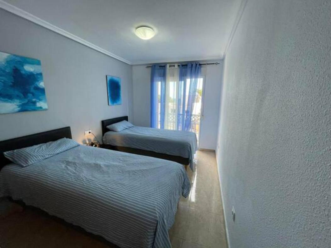 La Manga Blue With Pool And Seaview Apartment Murcia Luaran gambar